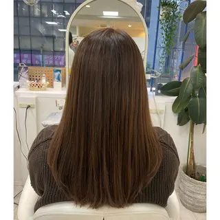 ロング カラー 町田 あみのヘアスタイル