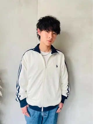メンズ 艶レイヤー🍊 加藤隆也のヘアスタイル