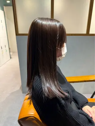 カラー natural広島店 たかさきのヘアスタイル