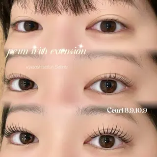 マツエク・マツパ アイラッシュサロンセリナ新宿南口店所属・Serina新宿南口 佐藤のマツエク・マツパデザイン