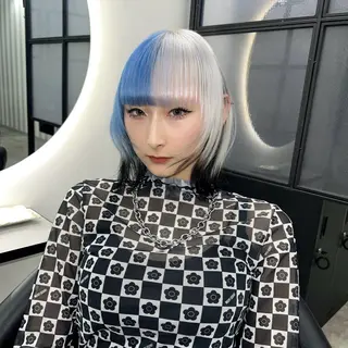 ミディアム カラー Ren. 🦋デザインカラーのヘアスタイル