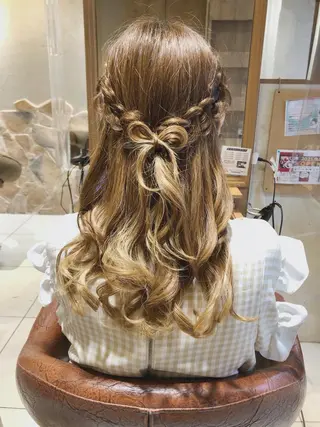 ロング ヘアアレンジ 【ディレクター 🧸🤍田澤　唯那】のヘアスタイル