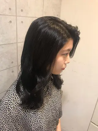 ロング カラー knock【ノック】所属・烏丸韓国ヘア🇰🇷 ayaka🎀のヘアスタイル