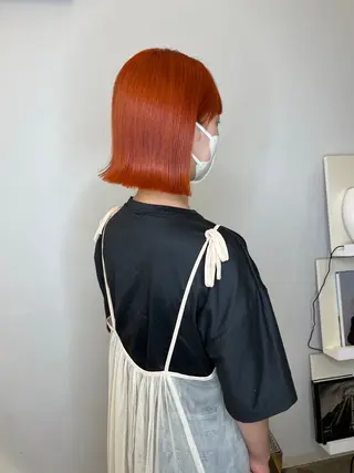 ショート LINE.ai所属・mei／周南 ／ぷつっと／レイヤーのヘアスタイル