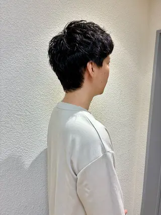 パーマ メンズ 金山/メンズパーマ 西村侑真のヘアスタイル