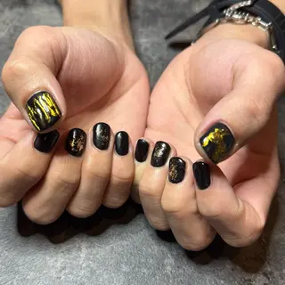 メンズ ネイル メンズガーデン yuriのネイルデザイン