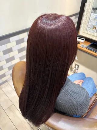 ロング カラー 古屋 澪　艶髪カラー✨のヘアスタイル