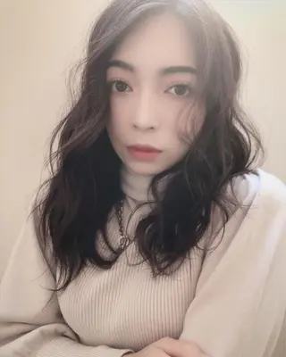 セミロング カラー テトネ タカシのヘアスタイル