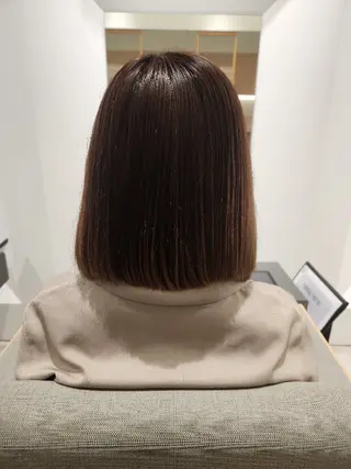 ミディアム 💜艶髪カラー💜 🎶富川美希🎶のヘアスタイル