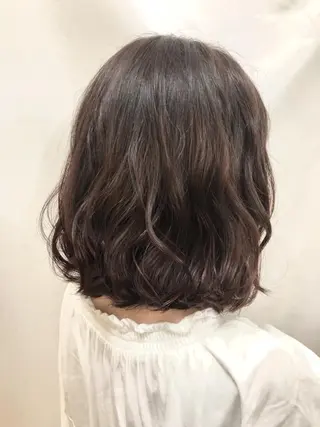 ミディアム Nyne所属・🍀失敗しない 縮毛矯正熊谷竜馬🍀のヘアスタイル