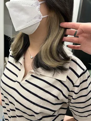 ミディアム カラー I’ve所属・💘大人可愛く💘 Natsuki❥❥❥のヘアスタイル