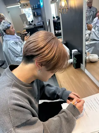 カラー メンズ 池田隼也 メンズ/パーマのヘアスタイル