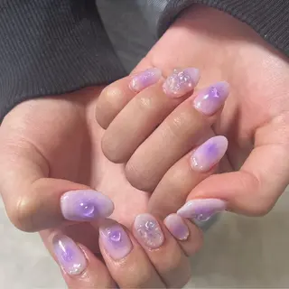 ネイル 【Zina京都駅前】 きぬがわ らむのネイルデザイン