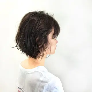 ショート カラー パーマ エリア人気No.1 美容室Ash西船橋のヘアスタイル