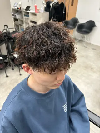 パーマ メンズパーマ/新潟/ 万代/高橋悠叶のヘアスタイル