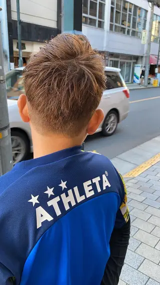 ショート カラー メンズ sai x所属・奥秋 理紗　sai xのヘアスタイル