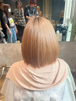 セミロング ENORE所属・デジパ／ショート 中川まさきのヘアスタイル