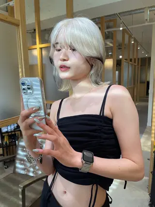 ミディアム カラー PALAN K-Beauty SHINJUKU所属・“ミニモ最高評価獲得 “代表"Kohei"のヘアスタイル