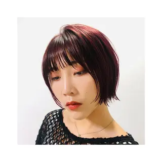 ショート カラー e-style 川部店所属・高山りな🌼 (メンズも可能です)のヘアスタイル
