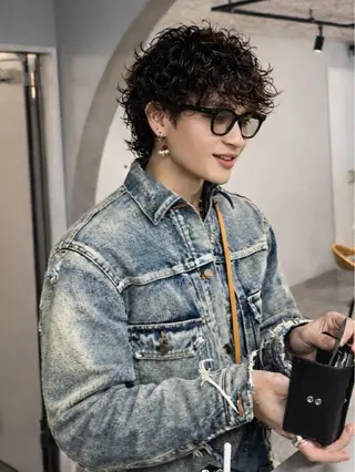 パーマ メンズ 撮影モデル募集中 カット/パーマのヘアスタイル