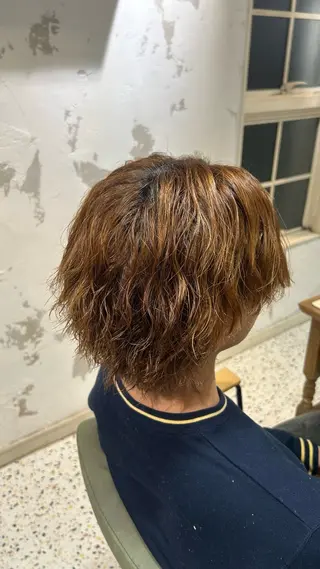 パーマ メンズ あやな【メンズモデル 様募集中👦🏻】のヘアスタイル