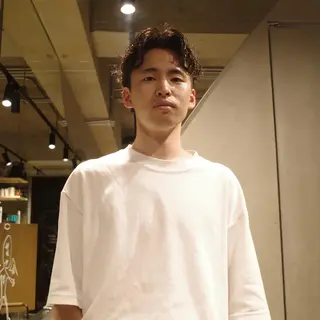 ショート パーマ メンズ 🌈圧倒的デザイン パーマ　関和希のヘアスタイル