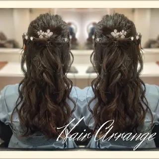 ロング ヘアアレンジ GR 髪質改善トリートメント×ヘッドスパ【ジーアール】所属・🌺中村🌺毎日楽し くなる髪をご提案✨のヘアスタイル