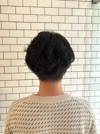 パーマ メンズ 樋口 花穂のヘアスタイル
