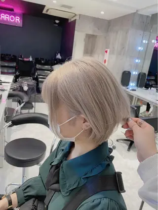 ショート カラー Bob＆ハイトーン 専門家CHIHIROのヘアスタイル
