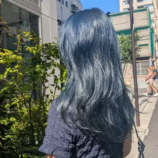 カラー ロング fuwat所属・秋葉原でカラーする なら🐉ちぇーたんのヘアスタイル