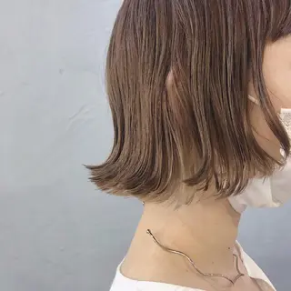 ミディアム カラー 長井 美佳のヘアスタイル