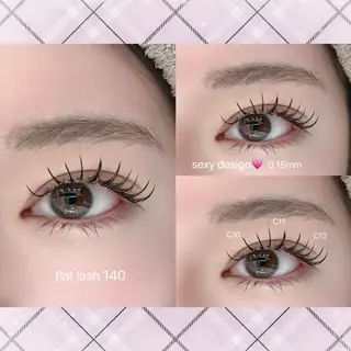 マツエク・マツパ Rinata所属・kaede 🐹のマツエク・マツパデザイン