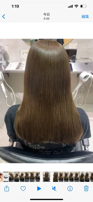 ミディアム カラー 韓国系/ダブルカラー /トグチリンカのヘアスタイル