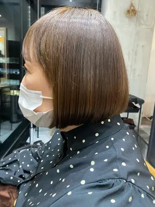 ミディアム カラー Dxxxx III所属・女性目線の大人 メンズ*Ayakaのヘアスタイル