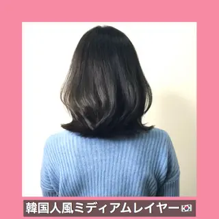 ミディアム サロウィン所属・K-POP好き美容師 🇰🇷Kai.Yのヘアスタイル