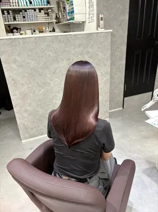 セミロング Aura 髪質改善＆韓国レイヤー所属・あい❤︎ /髪質改善/韓国巻きのヘアスタイル