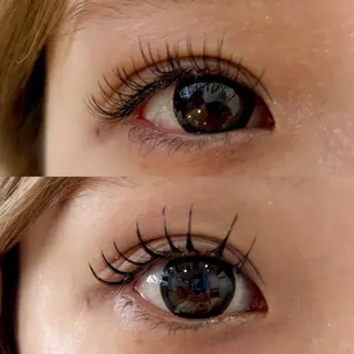 マツエク・マツパ Mignon +所属・Mignon + Natsukiのマツエク・マツパデザイン