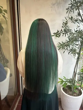 ロング 大宮/カラーマスター ムラ修正🥀森山陽向のヘアスタイル