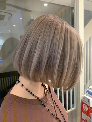 ショート カラー ヘアアレンジ 🎨カラー満足度 500%💫ヅル💫のヘアスタイル