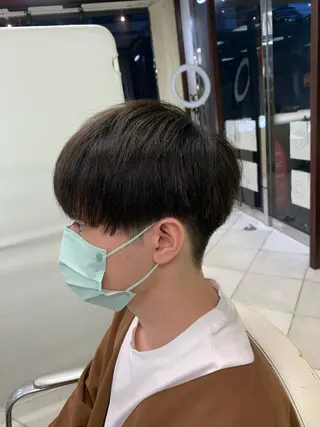 ショート メンズ サロンド エフ真壁店所属・酸性ストレート特化 メンズも歓迎 細谷のヘアスタイル