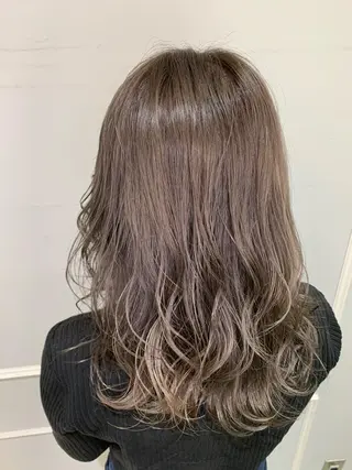 セミロング カラー 🦖鶴岡香純🦖 育休中のヘアスタイル