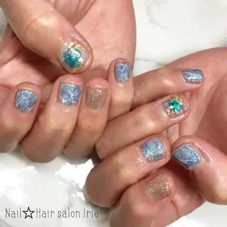 ネイル Hair salon Irie所属・與儀 知佳のネイルデザイン