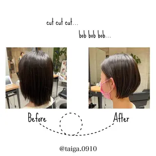 ショート レディースヘア💫 加藤たいが🐯のヘアスタイル