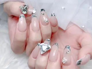 ネイル MoMoA Nail ネイル長さ出し専門店のネイルデザイン