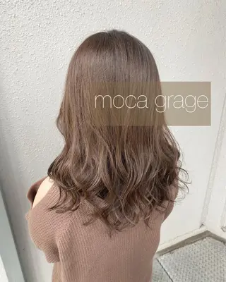 セミロング カラー 後藤紗英/髪質改善 /オリーブベージュのヘアスタイル