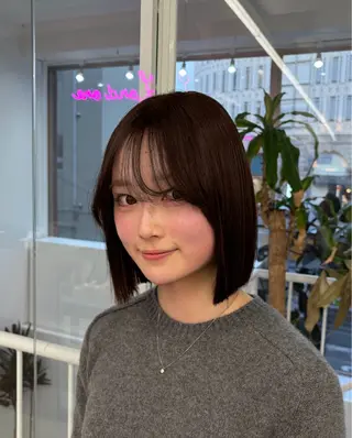 ショート カラー 低ダメージカラー Yoshidaのヘアスタイル