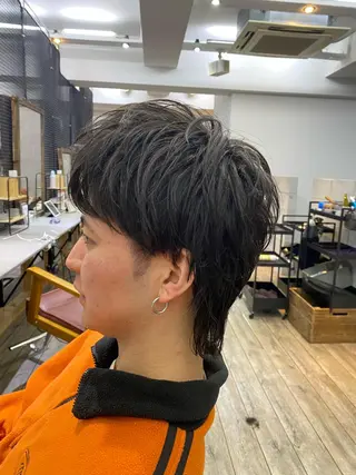 メンズ 遊人所属・濱口 健二のヘアスタイル