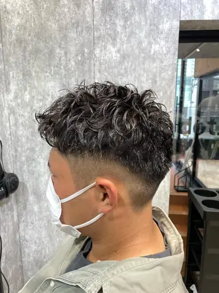 ショート カラー パーマ メンズ 🔥メンズ超特化🔥 青木海斗のヘアスタイル