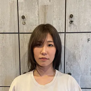 ロング カラー 夏向/ハイトーン /パーマのヘアスタイル