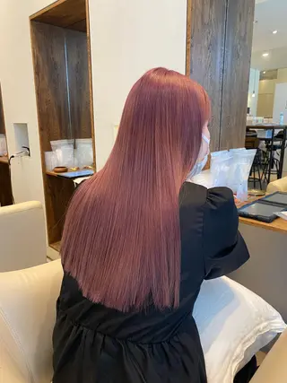 ロング カラー 入江 允のヘアスタイル